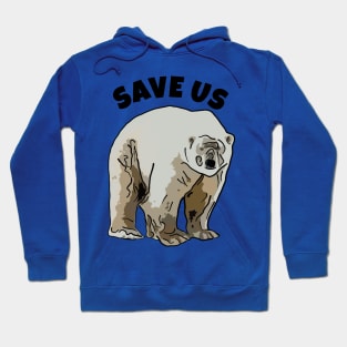 Save the Polar Bears Hoodie